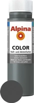 Produktbild von Alpina Voll- und Abtönfarbe Dark Grey 250 ml