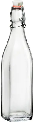 Produktbild von 12x Bormioli Rocco Glasflasche mit Bügelverschluss, 0,5 Liter