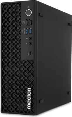 Produktbild von MEDION Picoworx T80 III Mini PC (Slim, Core Ultra 5 226V, 16GB DDR5 RAM, 512 GB SSD, ARC 130V, USB Type C, WLAN, HDMI 2.0, Gigabit LAN, Windows 11 Home)