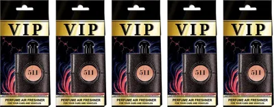 Produktbild von 5x Auto Duft VIP-511, Lufterfrischer Auto,Duftbaum auto,Auto zubehör,Duftspender