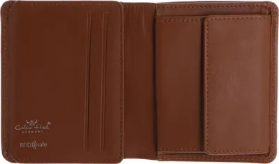 Produktbild von Golden Head Leder Geldbörse Polo RFID Protect Kombischeintasche 1119 Cognac braun