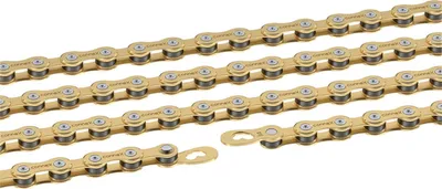 Image de Chaîne à vélo Connex 10SG, or, 10 plateaux, 114 maillons, 5,9 mm