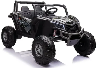 Produktbild von Elektroauto für Kinder UTV-MX Camo gemalt, 2,4 GHz-Fernbedienung, Motor: 4 x 60W, Kunstledersitz (LE7775)