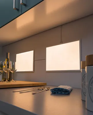 Zdjęcie produktu dla Panel LED Paulmann Function Glow, rozszerzenie, wymiary 25x40 cm, moc 8W, napięcie 230/24V, kolor biały, powierzchnia satynowana, materiał: metal/plastik