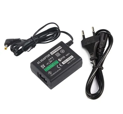 Zdjęcie produktu dla Ładowarka, adapter AC, kabel zasilający do PSP 1000/2000/3000