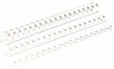 Image de Fellowes Plastikbindercken, DIN A4, 21 Ringe, 14 mm, weiá