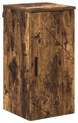 Zdjęcie produktu dla vidaXL Szafka łazienkowa z drzwiczkami dąb wędzony 30 x 31,5 x 61 cm