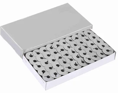 Obrázok produktu pre 100ks 55623A Hliníkové cievky s drážkami pre priemyselné šijacie stroje