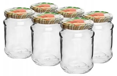 Produktbild von Einmachglas mit Schraubverschluss 250ml 6 Stk