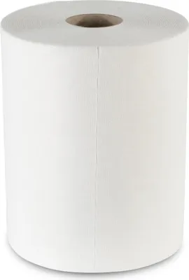 Produktbild von SemyTop Semy Classic Putztuchrolle - 32cm - weiß - 300 Blatt - 1 Rolle Putztücher