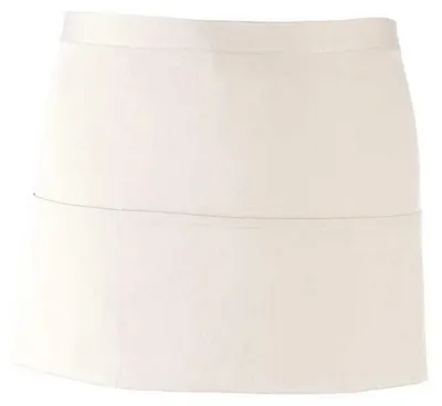 Image de Premier - Tablier à taille « Colours Collection » LT2679 (33 cm x 60 cm) (blanc)