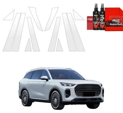 Produktbild von 12in1 Schutzfolie für B-C-Säule - Chery Tiggo 9 (2025-2026) Grizz Protector