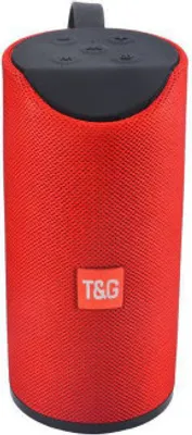 Produktbild von TG113 10W tragbare Säule für den Außenbereich Drahtloser Bluetooth-Lautsprecher USB TF FM-Radio Musik Stereo-Subwoofer Für PC MP,(Rot)