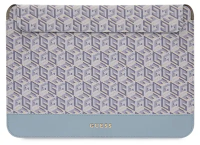 Produktbild von Guess PolyurethanG Cube Computer Sleeve 13/14" blau