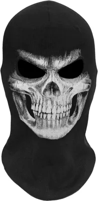 Productafbeelding van Skeletmasker - Doodshoofd bivakmuts - Halloween masker - Cosplay en feest