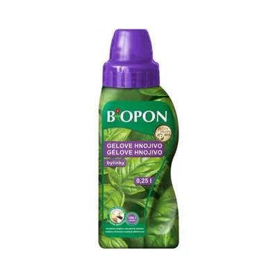 Obrázek produktu pro Hnojivo BIOPON na bylinky gelové 250ml