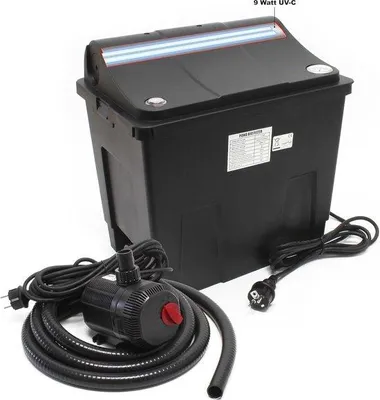 Produktbild von Famanu Teichfilter Komplettset - Druckfilter mit Pumpe