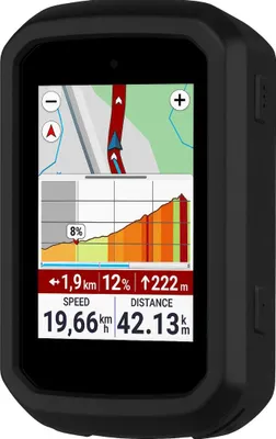 Produktbild von Hülle Schwarz für Garmin Edge 550 / Garmin Edge 850 - Handyhülle Kratzfest Schutzhülle Ultra Dünn Phonillico®