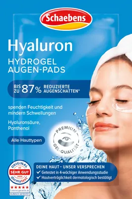 Image de Schaebens Hyaluron Hydrogel Pads pour les yeux (2 pcs )