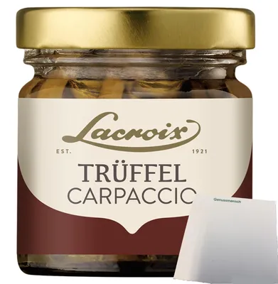 Produktbild von Lacroix Trüffel-Carpaccio (30g Glas) + usy Block