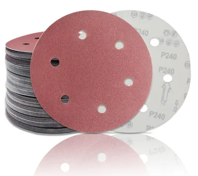 20 Schleifscheiben 225 mm, 6 Löcher, K80, für Trockenbauschleifer