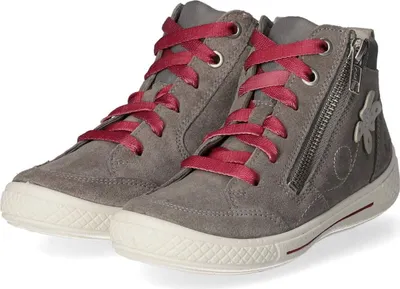 Produktbild von Superfit Sneaker High Tensy Mädchen 31353135393730 Grau 28 EU
