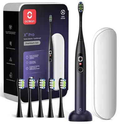Produktbild von Oclean Elektrische Zahnbürste X Series Pro Gift Set, Schallzahnbürste mit Bildsc