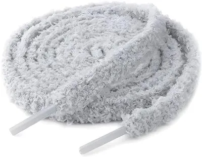 Productafbeelding van The Kicks Don Fluffy Veters 140 cm - Grijs - Pluche
