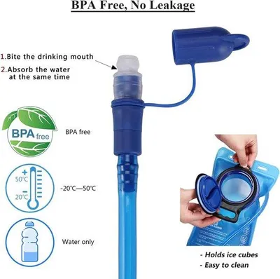Image de Sac à dos de vélo avec poche à eau de 2 litres