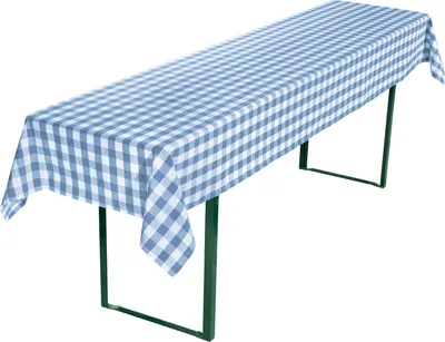 Produktbild von REDBEST Biertisch Tischdecke Nashville" blau 110x260 cm"