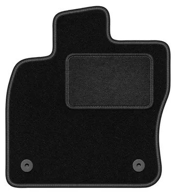 Immagine prodotto di Tappetino guidatore in moquette per Audi Q2 2016- (crossover) – 1 pezzo, nero, su misura – Wielganizator LUX