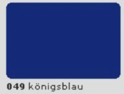 Oracal 651 Plotterfolie 63cm x 5m königsblau 049
