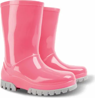 Produktbild von DEMAR Mädchen Kinder Gummistiefel Regensteifel Gartenstiefel Freizeitstiefel Rosa 32/33