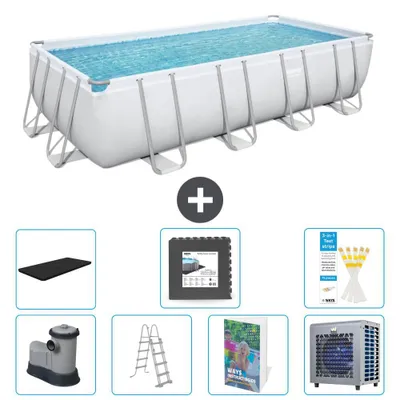 Produktbild von Bestway Power Steel Rechteckig - 549x274x122 cm - 8-teilig  S538