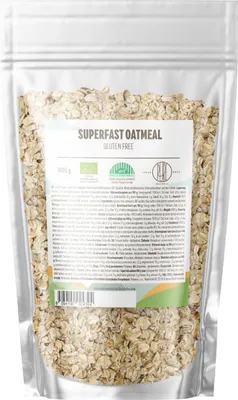 Productafbeelding van BrainMax Pure® Superfast Havermoutvlokken, glutenvrij, biologisch, 1 kg