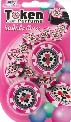 Zdjęcie produktu dla Zapach samochodowy Casino Bubble Gum – 2 szt. do kratki wentylacyjnej