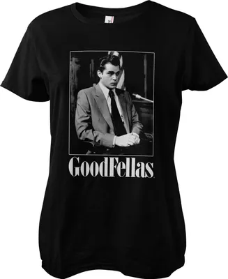 Produktbild von Goodfellas - Hill in Court Girly Tee - XX-Large - Black