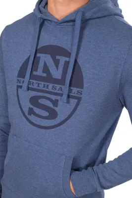 Produktbild von NORTH SAILS – Herren-Hoodie mit Logo – Größe S