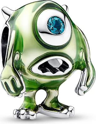 Produktbild von Disney Pixar Monster AG Charm Mike, Silber, Emaille von PANDORA
