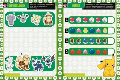 Obrázok produktu pre Pokémon Activity-Buch: Mein großes Rätselbuch