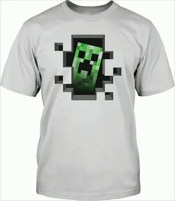 Produktbild von T-Shirt Minecraft Creeper Ins. 122-128 cm (7/8y)