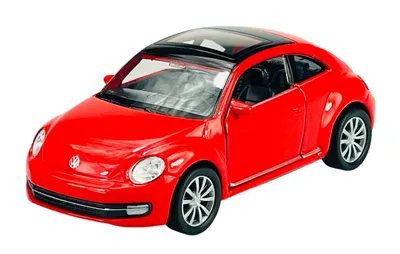 Produktbild von Welly VW Volkswagen The Beetle Rot 1:34-1:39 Die Cast Metall Modell Neu im Kasten 43650