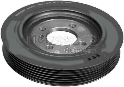 Produktbild von METZGER 6400078 Riemenscheibe Kurbelwelle für HYUNDAI i30 (FD) 153mm 6-Rippen