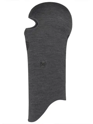 Image de BUFF Heavyweight Merino Wool Hat Solid fog grey multi stripes
