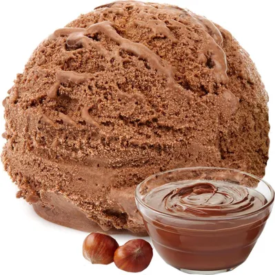 Produktbild von Noisette Geschmack Eispulver Softeispulver 1:3