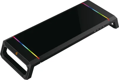 Produktbild von Conceptronic THORNE - Monitorständer mit Schublade - Schwarz