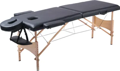 Image de Table de massage React P200, noir