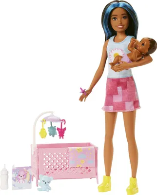 Immagine prodotto di Bambola MATTEL Barbie Skipper con un bambino HJY34
