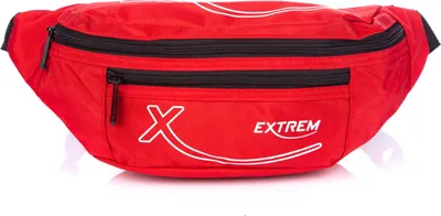 Obrázek produktu pro Bag Street Extrem ledvinka s zipem, červená