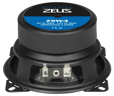 Zdjęcie produktu dla HIFONICS ZEUS Midbass 10 cm ZSW-4 Para Midbass 10 cm